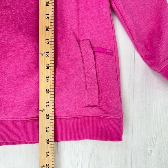 Vineyard Vines Shep Quilted Pullover Hoodie Women S Navy Pink Quarter Snap - Picture 14 of 15